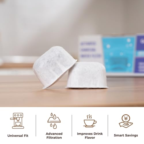 Geesta Premium 12-Pack Keurig Charcoal Water Filter Cartridges