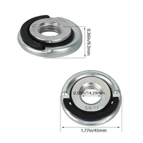 05-59-0015 5/8-11 Fits for Milwaukee Angle Grinders FIXTEC Nut£¬for 2783-20 2785-20 2-Pack