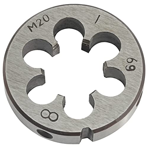 M20 x 1 Metric Round Die, Machine Thread Die M20 X 1.0mm Right Hand