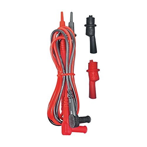 Klein Tools Replacement Test Lead Set with Right Angle & Alligator Clips