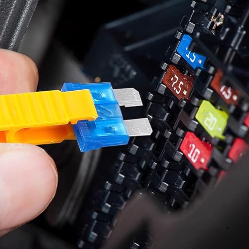 Tioollev 306PCS Car Fuses Assortment Kit with Fuse Pullers & Circuit Testers - Standard, Mini & Low Profile Blades for Auto, Truck & RV