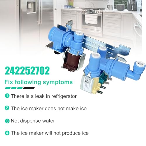 242252702 Refrigerator Water Inlet Valve for Frigidaire Kenmore – Yigiao (Variation 242252702)