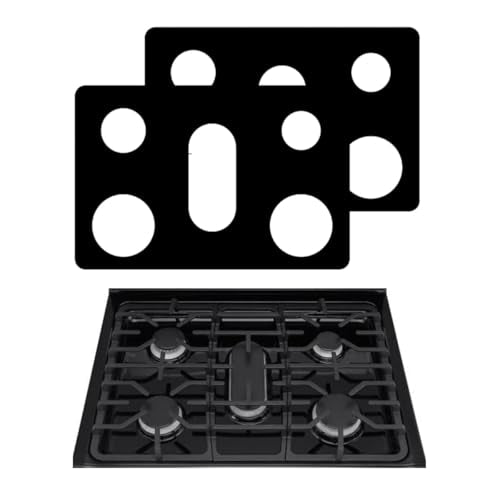 Stove Top Protector Liners 2-Pack for 30 Inch LG Gas Ranges, 0.3mm Non-Stick, BPA/PFOA Free