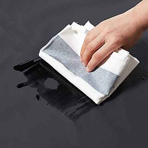 VWELL Vinyl Rubber Waterproof Apron, 41.5''Chemical Resistant Apron for Dishwashing, Lab Work, Butcher, Gardening, Dog Grooming PVC No Pocket