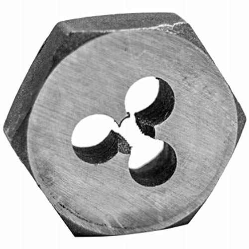 Century Drill & Tool 97611 Metric Hex Die, 8.0x1.25