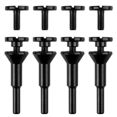Cut Off Wheel Mounting Mandrel Holder 3/8" & 1/4" Arbor Hole, 4 Pack Cut-Off Wheel for Die Grinder Accessories Drill Bits Tool