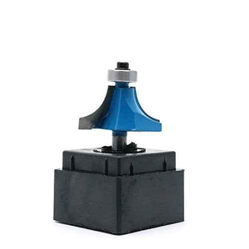 Round Over Edging Router Bit 1/4" Shank 1/2" Cutting Radius Bearing Guide Corner Rounding Router Bit