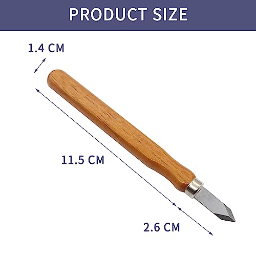 2Pack Woodworking Marking Knife with High Carbon Steel Blade - Dual Bevel Striking Knife for Precise Marking - Premium Quality Woodworking Tool for Woodworkers and Craftsmen