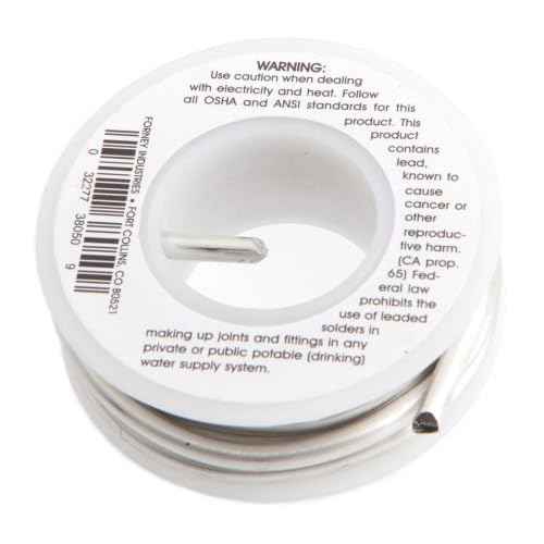Forney 38050 Solder LF Solid 1/8", 4 oz.,Silver