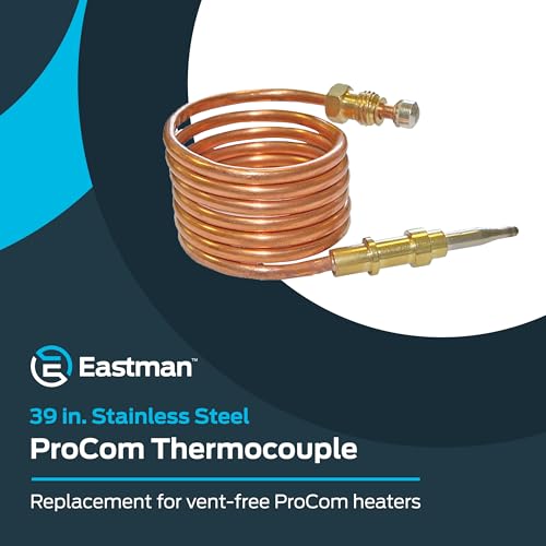 Eastman 39-Inch Thermocouple for ProCom Gas Heaters/Fireplaces, Stainless Steel 60044