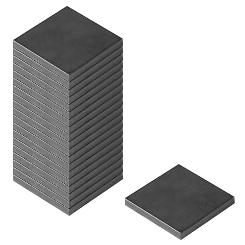 20 Pack 2" x 2" Welding Coupons, 7/32" Thick Square Steel Plates for MIG TIG Stick Welding Practice