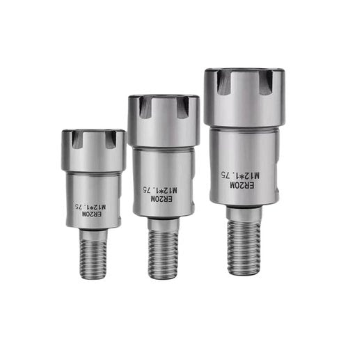 KAKWPFMVCK M nut ER8 ER11 ER16 ER20 M6 M8 M10 M12 M16 Thread Cutter Head Cutting Tool Extension Bar CNC Lathe Machine Milling Drill chuck(ER16M-M8)