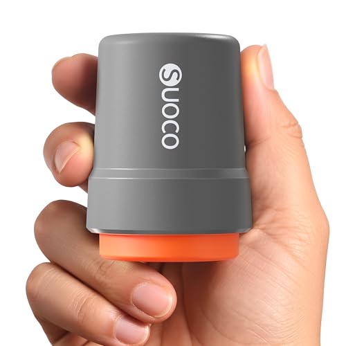 SUOCO Grey Travel Vacuum Pump - Portable USB Rechargeable Electric Compressor for Space Saver Bags