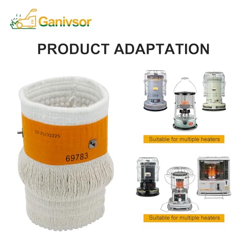 Ganivsor 32225 Replacement Wick Pack (2/Pack) for KW-24C, DH-2300, CV-2300 series