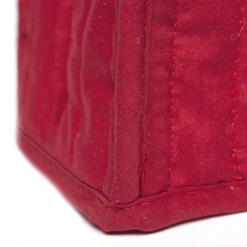 RITZ Quilted 4-Slice Toaster Cover - Dust Protection, Paprika