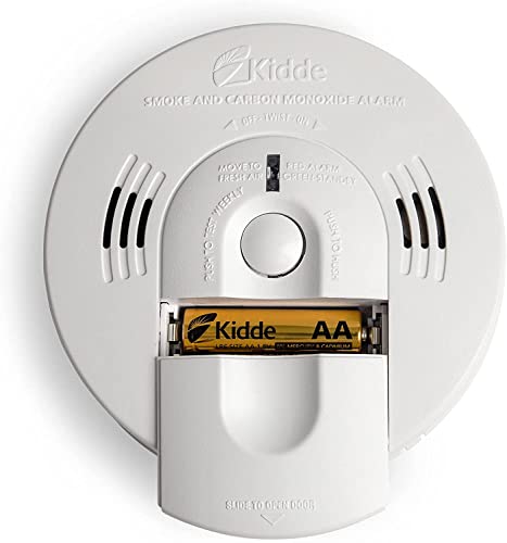 Kidde Hardwired Smoke & Carbon Monoxide Detector with Battery Backup - 1 Pack