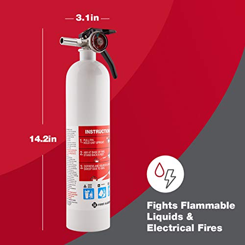 First Alert Marine1 Fire Extinguisher - All-Metal, U.S. Coast Guard Approved
