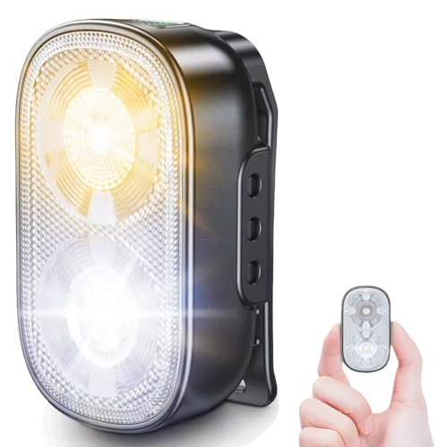 Zewdov Rechargeable 500LM Mini Clip-On Flashlight 10 Modes Waterproof – Variation 1