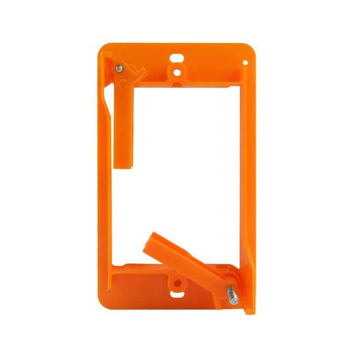 Construct Pro Slim Single Gang Open Back Low Voltage Bracket, Each