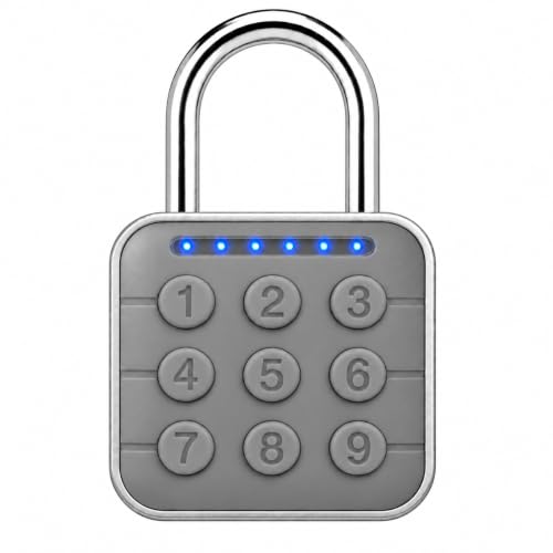 SURPN Gray Combination Lock 2.95 Inch for Locker & Gym - 1 Pack