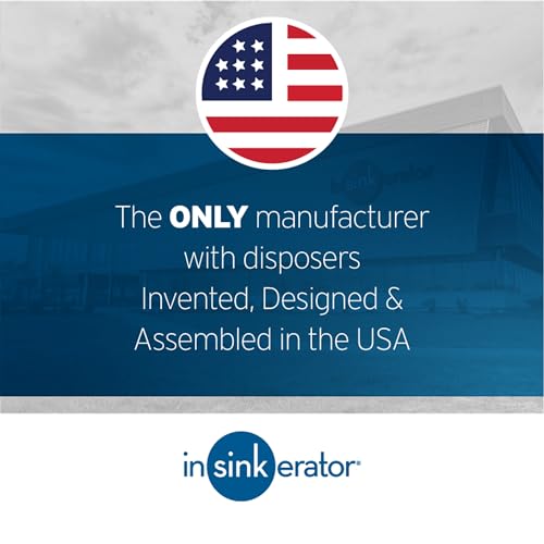 InSinkErator Badger 5 1/2 HP Garbage Disposal - Black, Continuous Feed