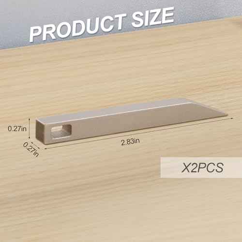 2Pcs EDC Pry Bar, Small, Heavy Duty Keychain Multitool for Everyday Carry and Outdoor Activities