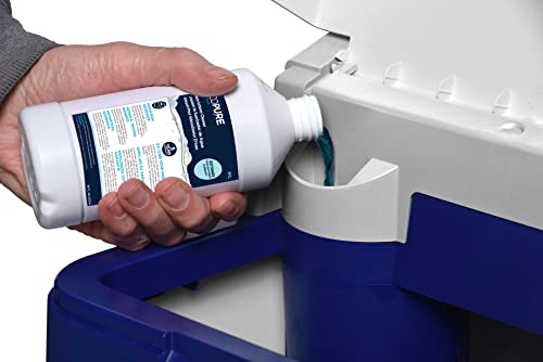 EcoPure EPCL Universal Water Softener Cleaner - Removal of Iron, Rust & Sediment - Compatible with All Brands - Includes Cleaner