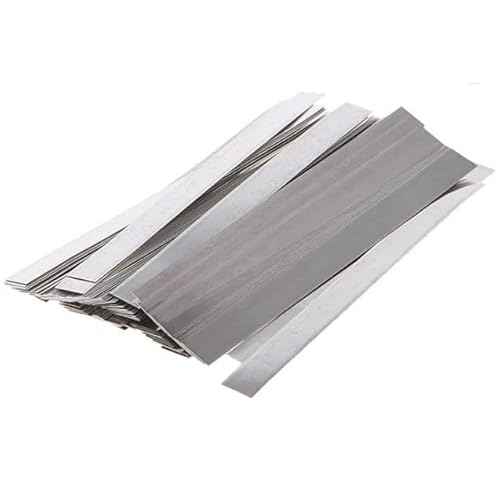 99.6% Pure Nickel Strip for Soldering Tab for High Capacity Lithium, Li-Po Battery, Battery Pack and Spot Welding, 18650 21700 26650 (Strips,100, 15 x 6 x 100)