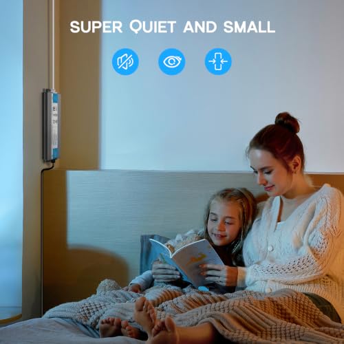 VOEWT 12V 100W Waterproof IP67 LED Power Supply Transformer AC85-265V to DC 12V, Small & Quiet with 3-Prong Cord