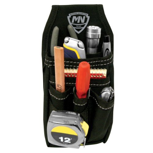 Mini Nylon Organizer Pocket Attachment for Tool Belt - Durable Compact Tool Holder