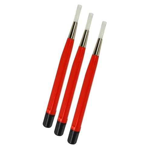 Fiberglass Scratch Brush Pen 3 Piece Set Jewelry Watch Coin Cleaning Electronic Applications Removing Rust and Corrosion