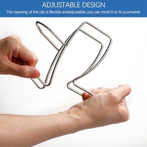 Yeasing 2in x 2.54in 304 Stainless Steel Washing Machine Drain Hose Holder