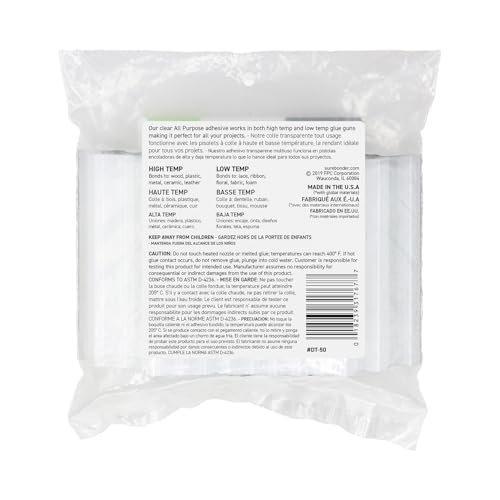 Surebonder 4-Inch Full Size All-Purpose Hot Glue Sticks 50 Pack for Full-Size Glue Guns