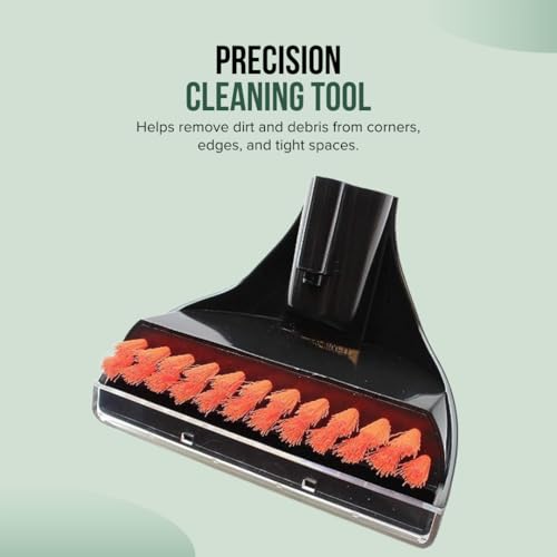 Selgo 6" Replacement Tough Stain Brush Tool for All Bissell Carpet Cleaners - Black