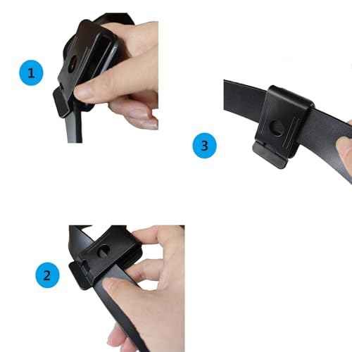 Magnetic Tool Holder, Super Strong Belt Clip, Tool Belts for Men Tape Measure Holder for Hammers, Sockets, Pliers, Drills and Hardware