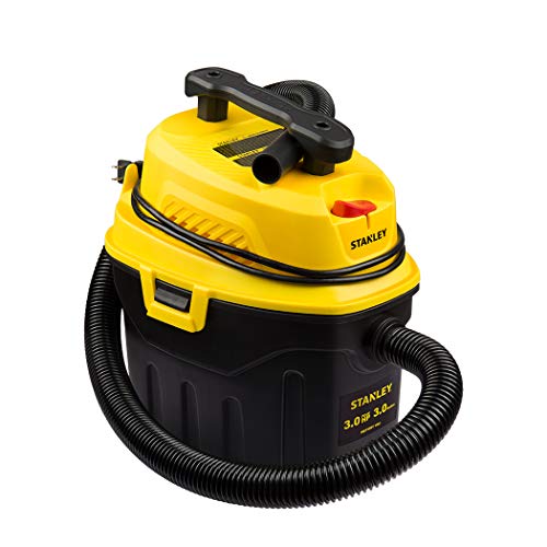 Stanley 3 Gallon Wet Dry Shop Vacuum with 3 Peak HP - Portable Car & Garage Vacuum (Variation: Vacuum)