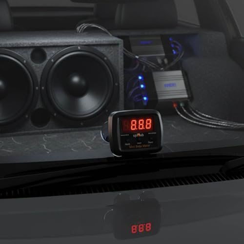 Mini Bass Meter SPL Meter with Voltage Testing | Car Audio