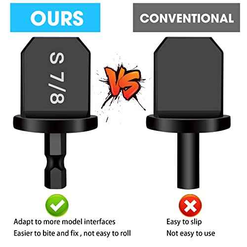 6Pcs HVAC Repairing Set, Boring Drill Bits, Air Conditioner Tube Expander Swaging Tool, Manual Copper Pipe Swage, Soft Copper Tubing Set (1/4", 3/8", 1/2", 5/8", 3/4", 7/8")