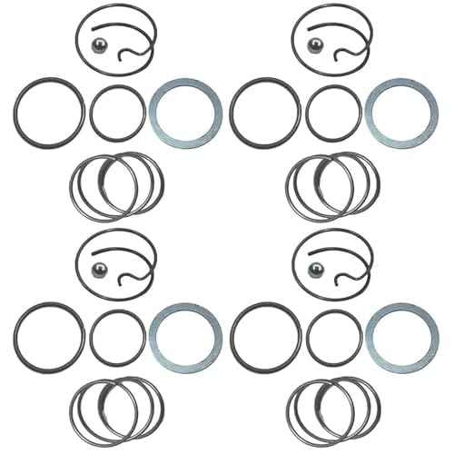 4 sets of N078434 N089668 steel ball spring kits for Dewalt DCF885 DCF886