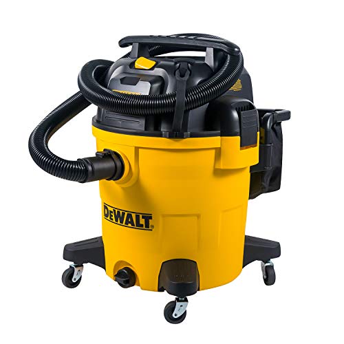Yellow 12 Gallon DEWALT Wet/Dry Shop Vacuum 5.5 HP with Hose & Accessories