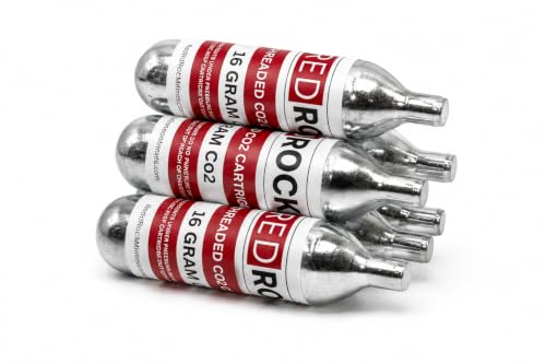 RedRock 16g Unthreaded CO2 Cartridges 30 Pack for Drain Gun HVAC Line Cleaning