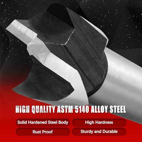 9/16 Inch Forstner Bit - Wood Drill Bit & Hinge Cutter for Plywood & Plastic