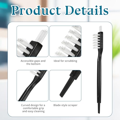 Juicer Cleaning Brush Set - 4 pcs Small Parts Brushes for Omega/Vrt Juicers