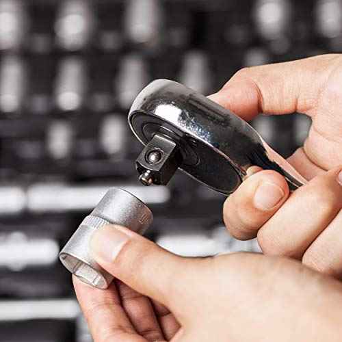 Mr. Pen 10-Inch Dual Direction Gear Ratchet, 1/2 Inch Drive, Forged Chrome Vanadium Steel