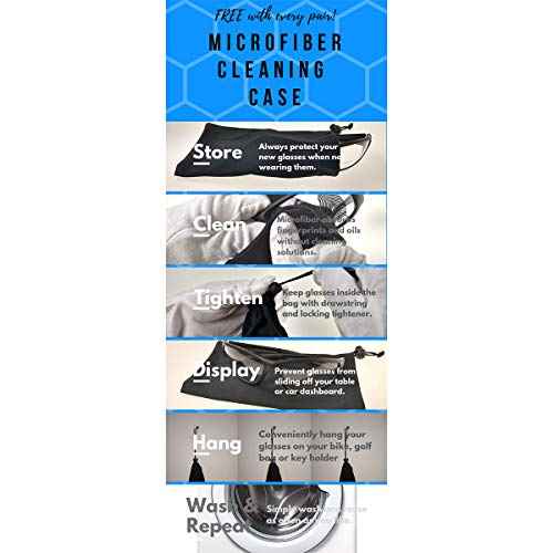 proSPORT Bifocal Safety Glasses Protective Clear Lens Z87 with Readers for Men and Women