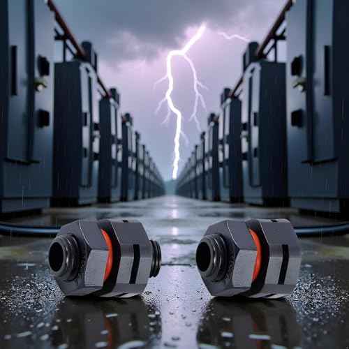 2Pcs Black Dustproof Waterproof IP68 Breather Screw Air Vent, M12x1.5 Pressure Reducing Valve, Lighting Breather Plug for Moisture and Pressure Control Venting Screw for Outdoor Electrical Enclosures