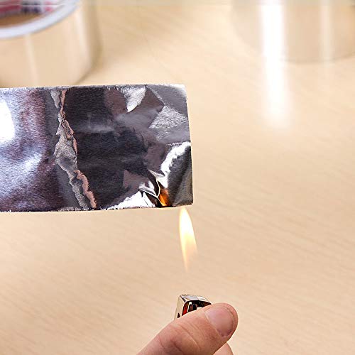 LLPT Aluminum Foil Tape 2 Inches x 65 Feet 3.94 Mil High Temp Heavy Duty Adhesive HVAC Sealing Hot Cold Air Duct Tape for Pipe Metal Repair (A2065)