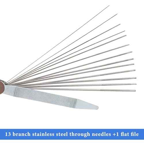 4 PCS Carburetor Cleaning Kit Torch Tip Cleaner Set with13 Cleaning Needles Cutting Torch Tip Cleaner Tool kit Welding Tips for Welding Nozzles Carb Carbon Carburetor Jet Sprinklers Shower Heads