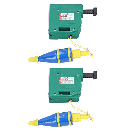 2Pcs Plumb Bob Setter Magnetic Wire Hammer 5M Rite Leveling Test
