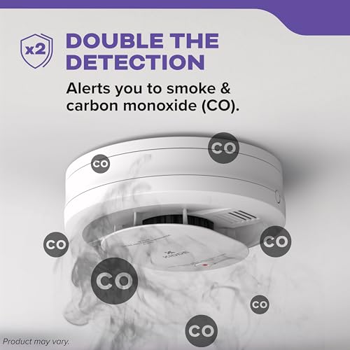 Kidde 10-Year Battery Smoke & Carbon Monoxide Detector - 1 Pack Model 30CUD10-V